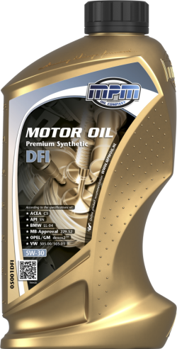 MPM Motor Oil 5W30 Premium Synthetic DFI (C3) | 1 l