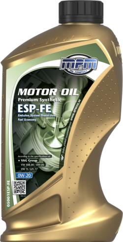 MPM Motor Oil 0W20 Premium Synthetic ESP-FE | 1 l
