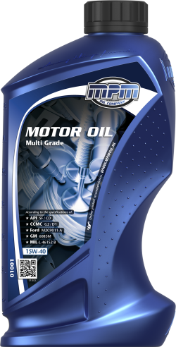 MPM Motor Oil Multigrade 15W40 SF-CC | 1 l
