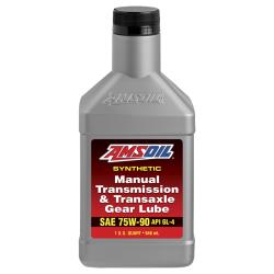 AMSOIL SAE 75W90 Synthetic Manual Transmission / Transaxle Gear Lube | 1 qt