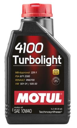 MOTUL 4100 Turbolight 10W40 | 1 l