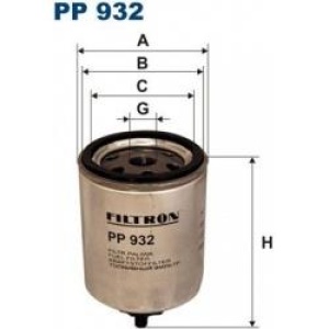 Kuro filtras FILTRON PP932