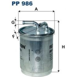 Kuro filtras FILTRON PP986
