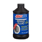 AMSOIL DOT 3 and DOT 4 100% Synthetic Brake Fluid - Image 1