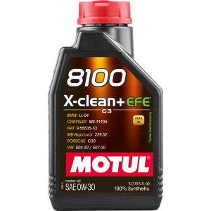 MOTUL 8100 X-clean+ efe C3 0W30