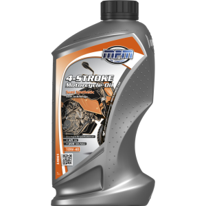 MPM 4-Stroke 10W40 Motorcycle Oil Semi Synthetic (red)