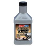 AMSOIL 20W50 100% Synthetic V-Twin Motorcycle Oil - Image 1