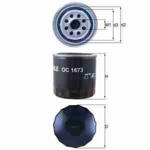 Alyvos filtras KNECHT OC1673