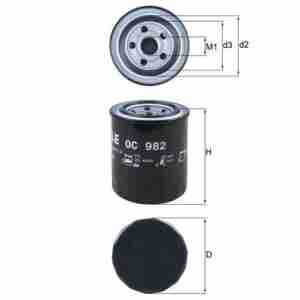 Alyvos filtras KNECHT OC982