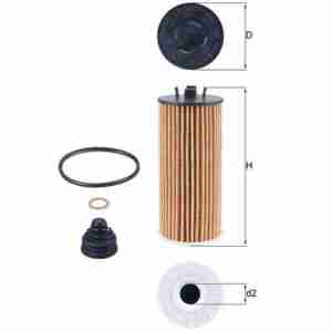 Alyvos filtras KNECHT OX815/1D