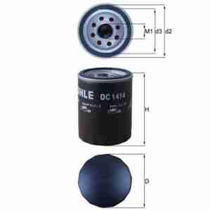 Alyvos filtras KNECHT OC1414