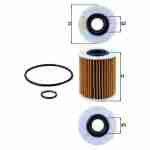 Alyvos filtras KNECHT OX413D1 - Image 1