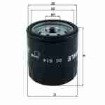 Alyvos filtras KNECHT OC614 - Image 1