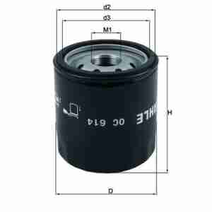 Alyvos filtras KNECHT OC614