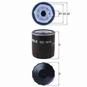 Alyvos filtras KNECHT OC1014