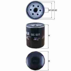 Alyvos filtras KNECHT OC501