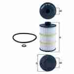 Alyvos filtras KNECHT OX1123D - Image 1