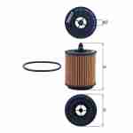 Alyvos filtras KNECHT OX258D - Image 1