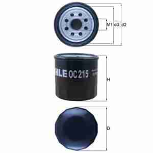 Alyvos filtras KNECHT OC215