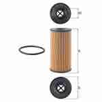 Alyvos filtras KNECHT OX1308D - Image 1