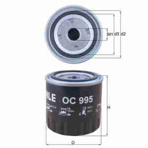 Alyvos filtras KNECHT OC995