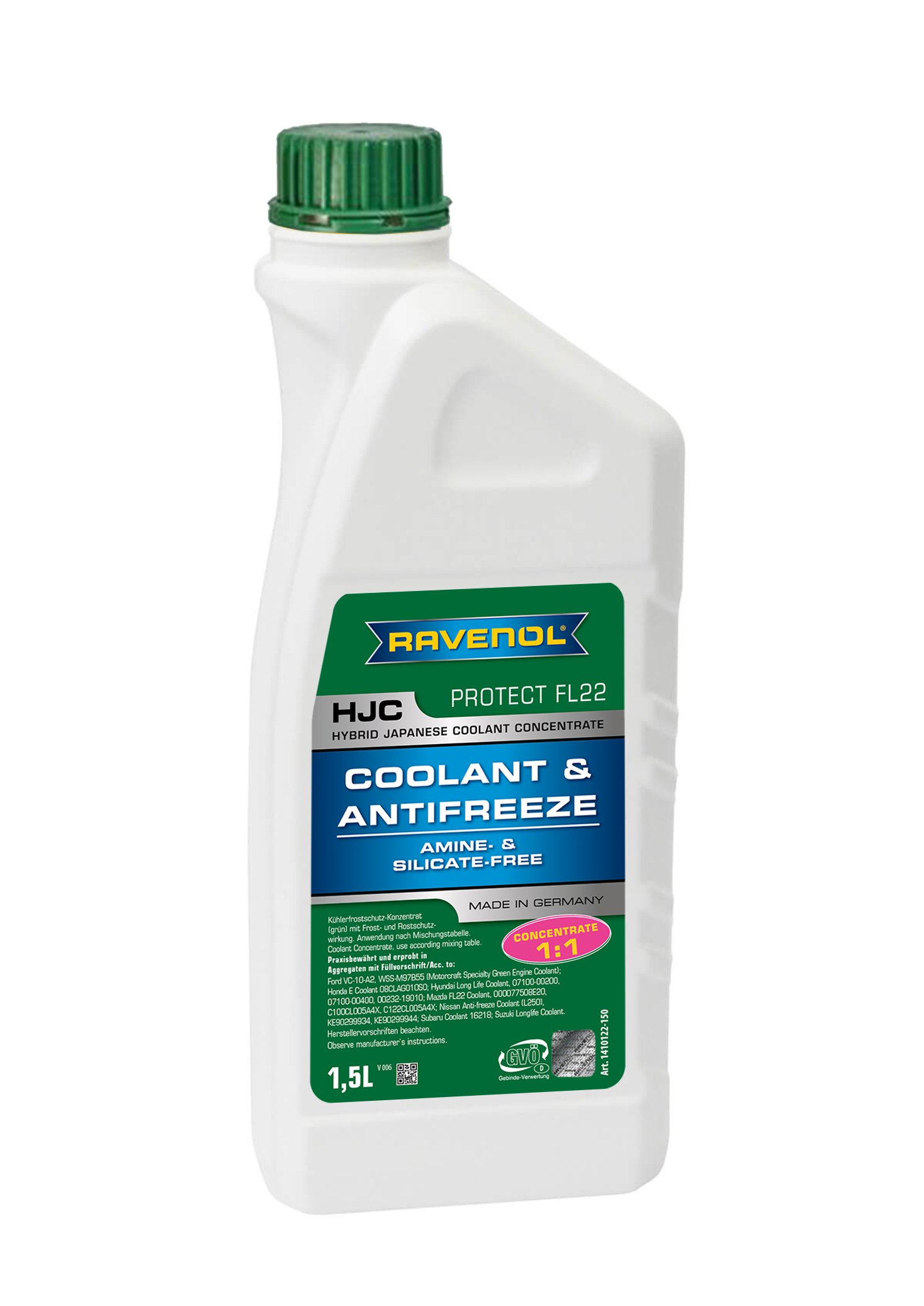 RAVENOL HJC Concentrate Protect FL22 | Tepalubaze.lt