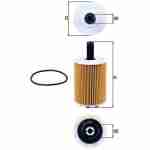 Alyvos filtras KNECHT OX188D - Image 1