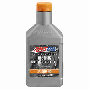 AMSOIL 5W40 100% Synthetic Metric Motorcycle Oil