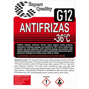 Antifrizas G12 Expert -36C