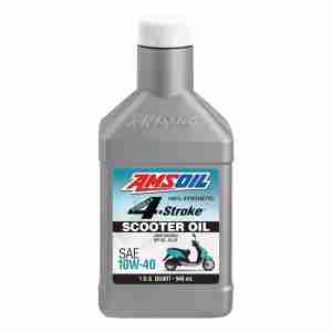 AMSOIL Formula 10W40 4-Stroke® 100% Synthetic Scooter Oil