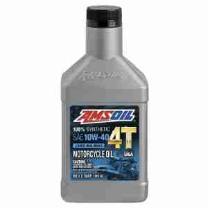 AMSOIL 10W40 100% Synthetic 4T Performance Motorcycle Oil