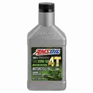 AMSOIL 20W50 100% Synthetic 4T Performance Motorcycle Oil