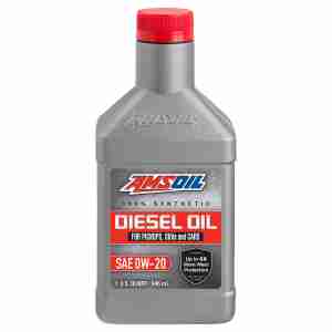 AMSOIL 0W20 100% Synthetic Diesel Oil