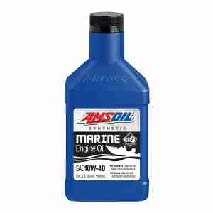 AMSOIL 10W40 100% Synthetic Marine Engine Oil