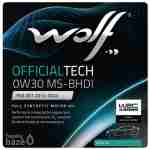 WOLF OFFICIALTECH 0W30 MS-BHDI - Image 1