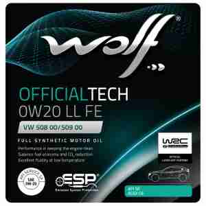 WOLF OFFICIALTECH 0W20 LL FE