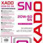 XADO Atomic Oil 20W50 SN - Image 1